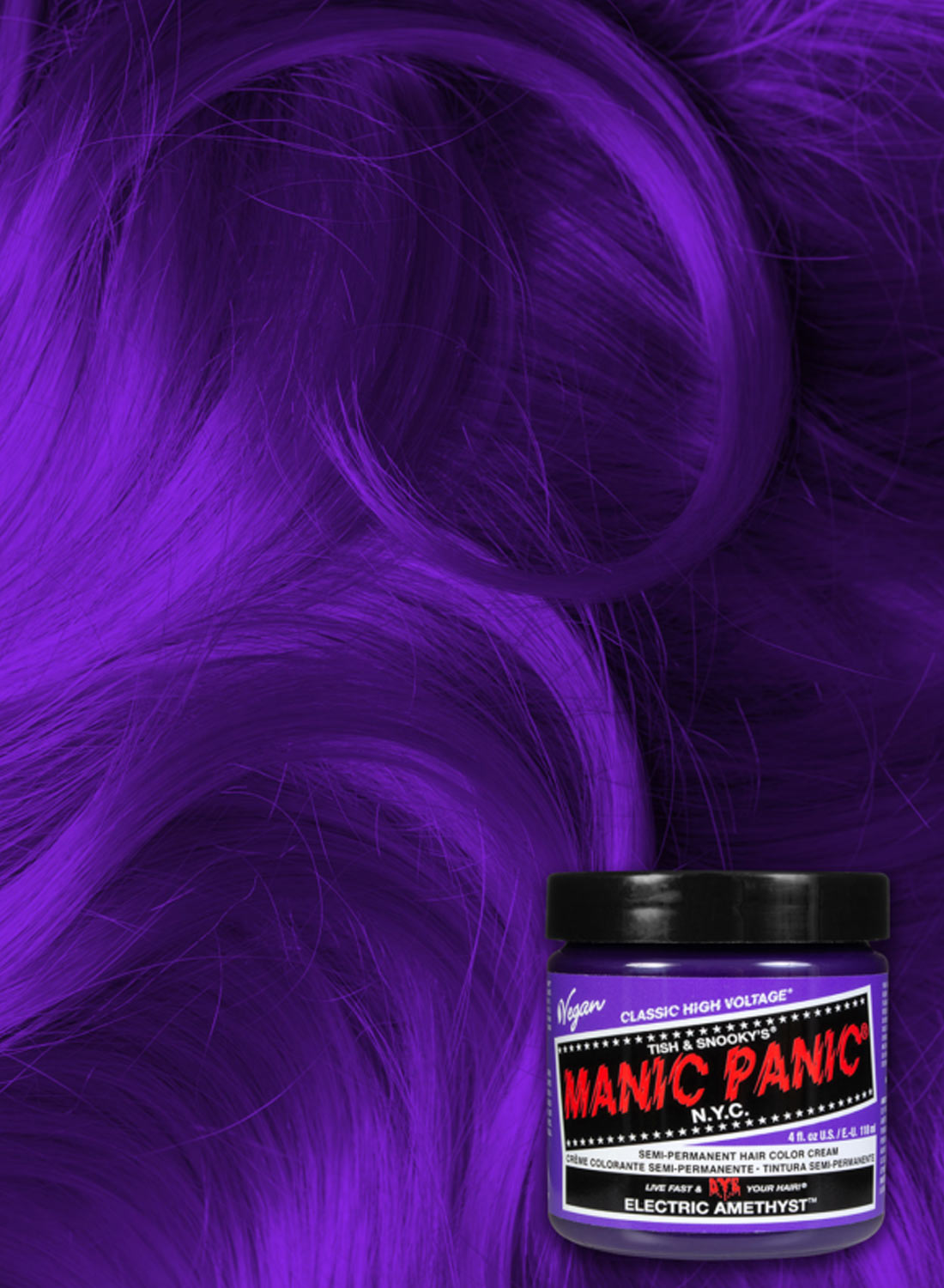 Klassisk elektrisk ametyst