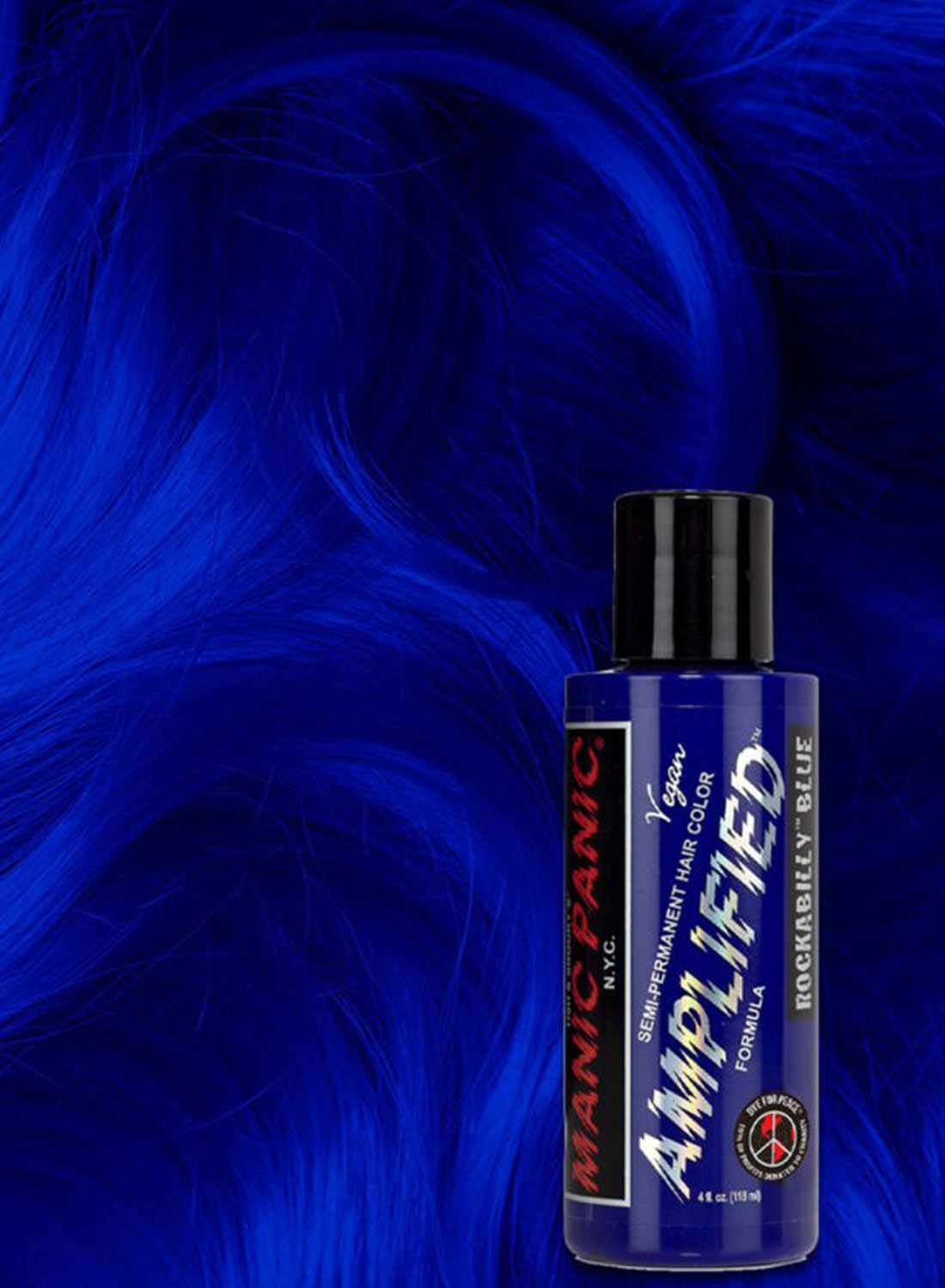 Forstærket Rockabilly Blå