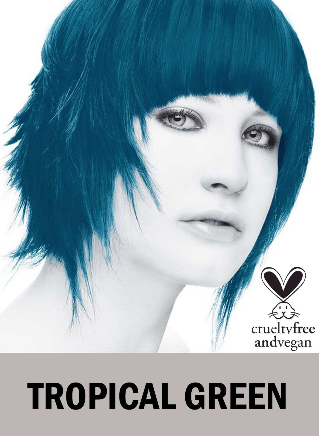 Stjerne tropisk grøn