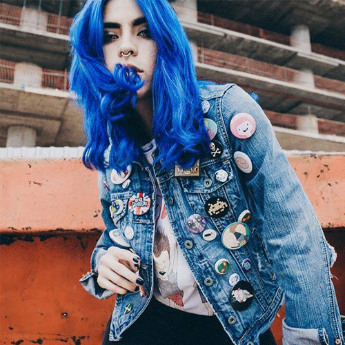 Rockabilly Blue Hair Color Manic Panic