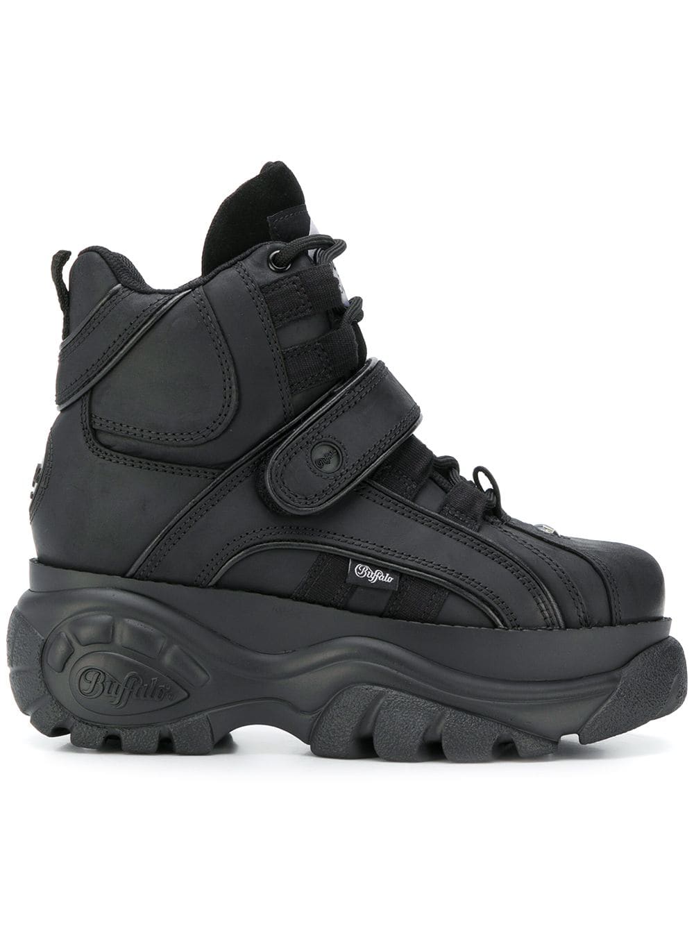 Buffalo 1348 platform sneaker sort - Billede 2