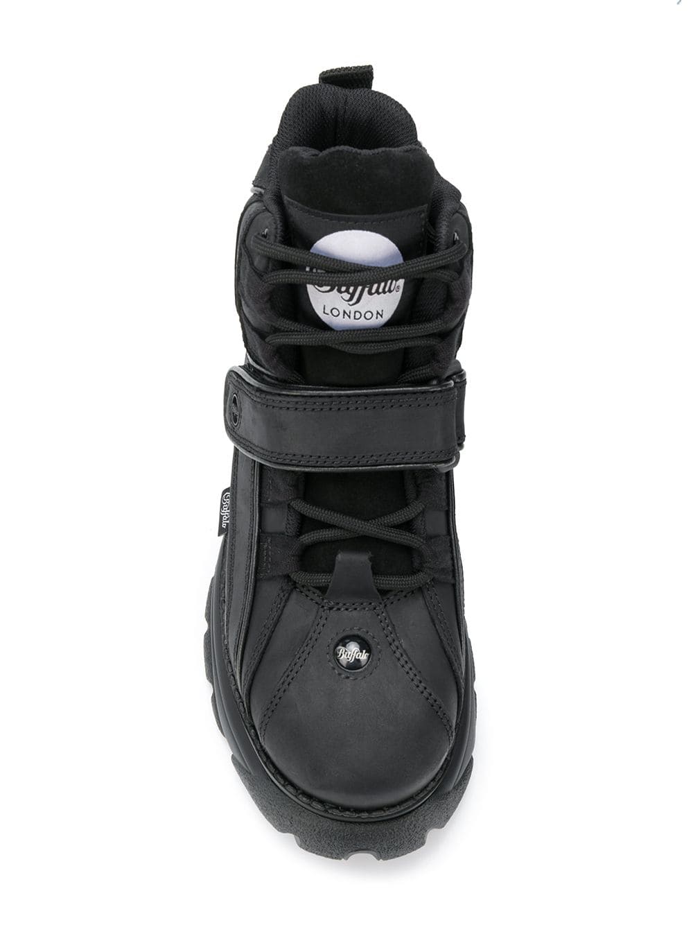 Buffalo 1348 platform sneaker sort - Billede 4