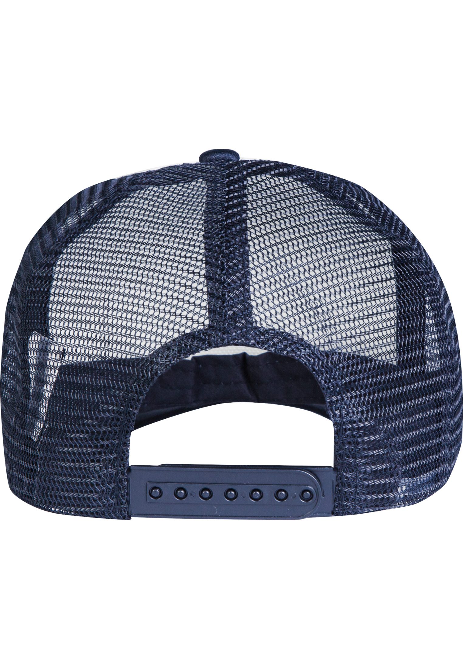 Baseballkasket Trucker High Profile Marineblå/Hvid