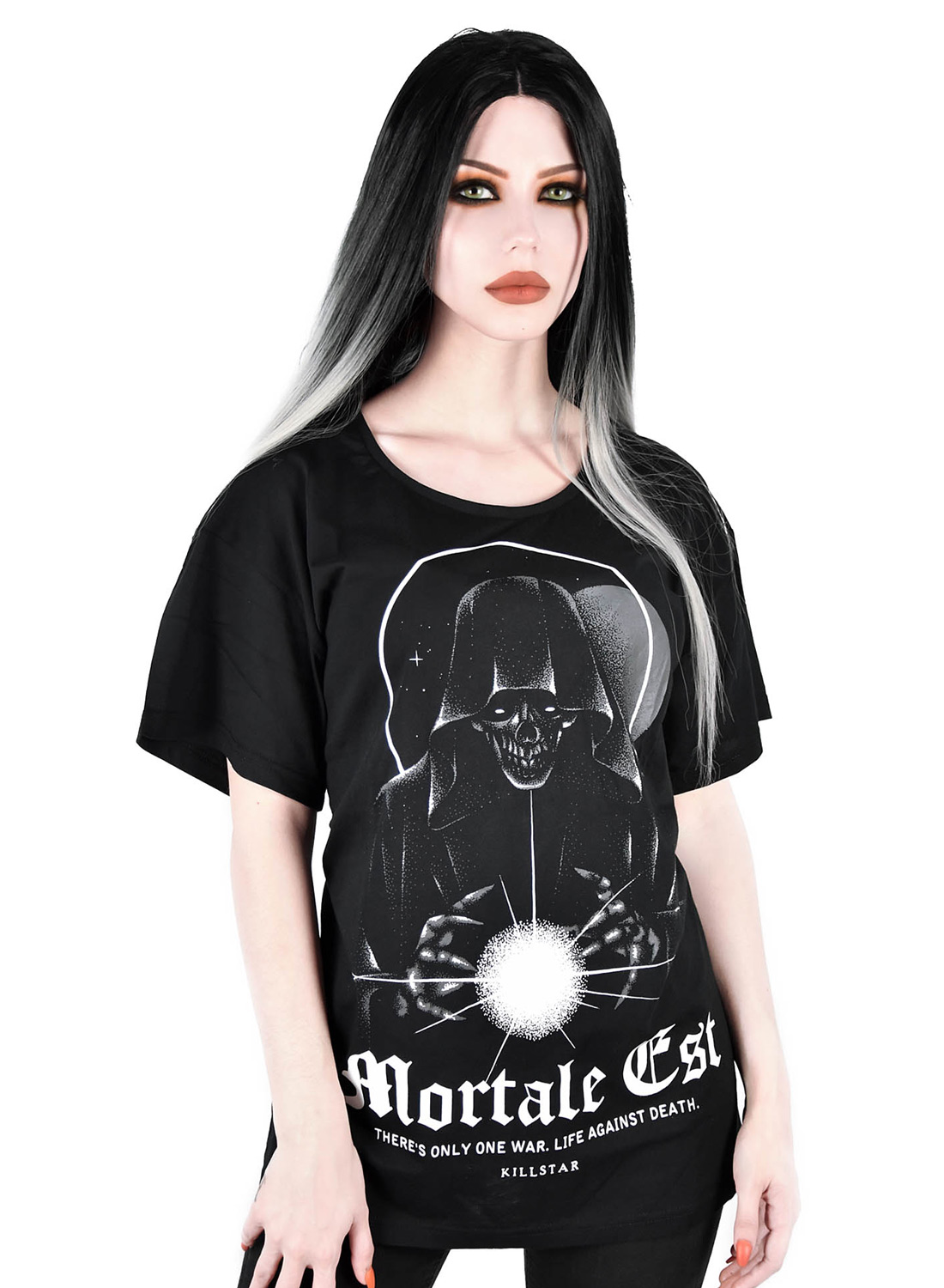 Killstar Mortale T-shirt Sort - Billede 2