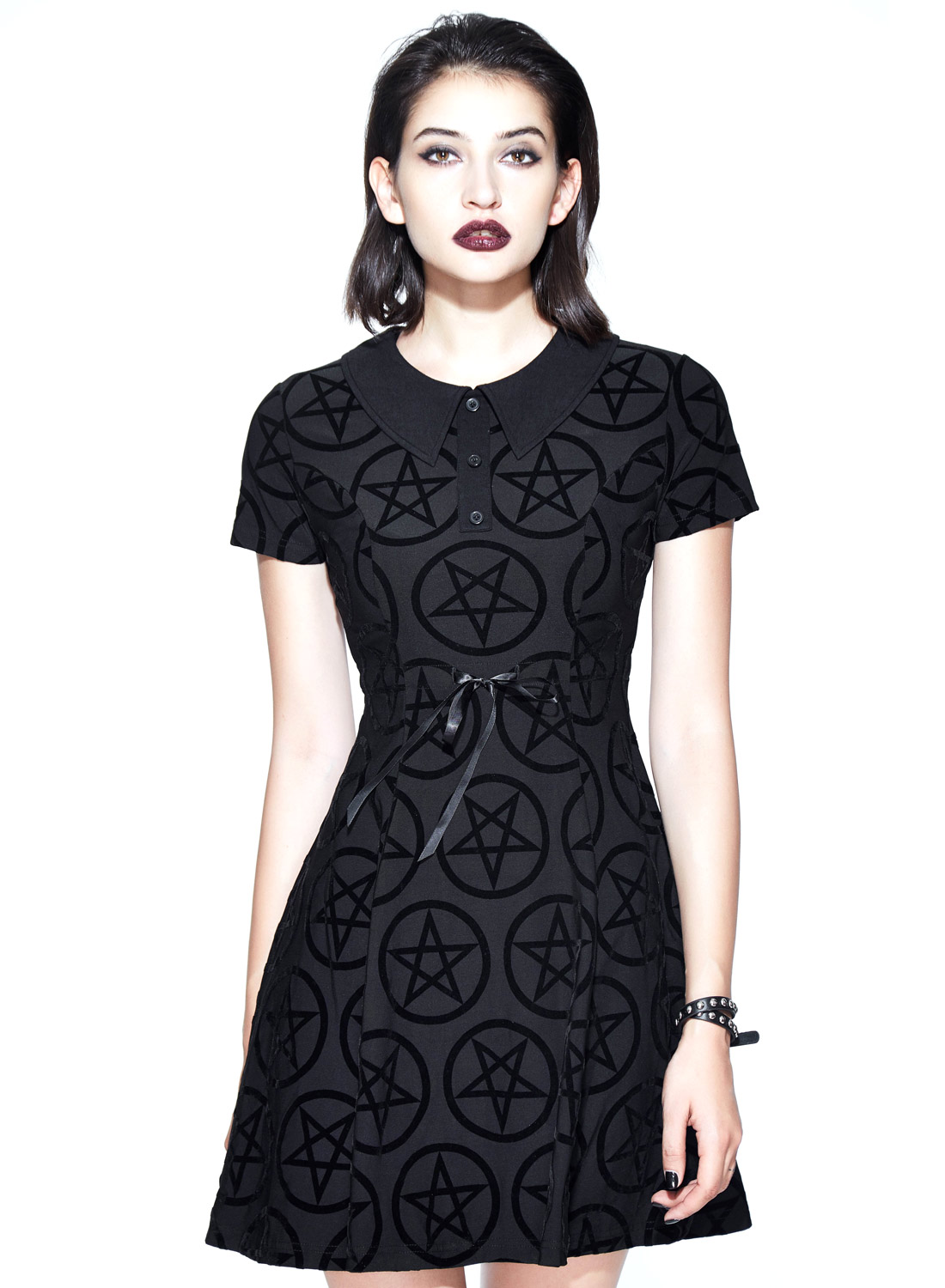 Restless 'N' Wild Vampirela pentagram kjole