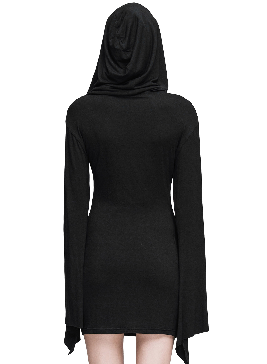 MØRK VAMPYRHÆTTE/KJOLE - Billede 3