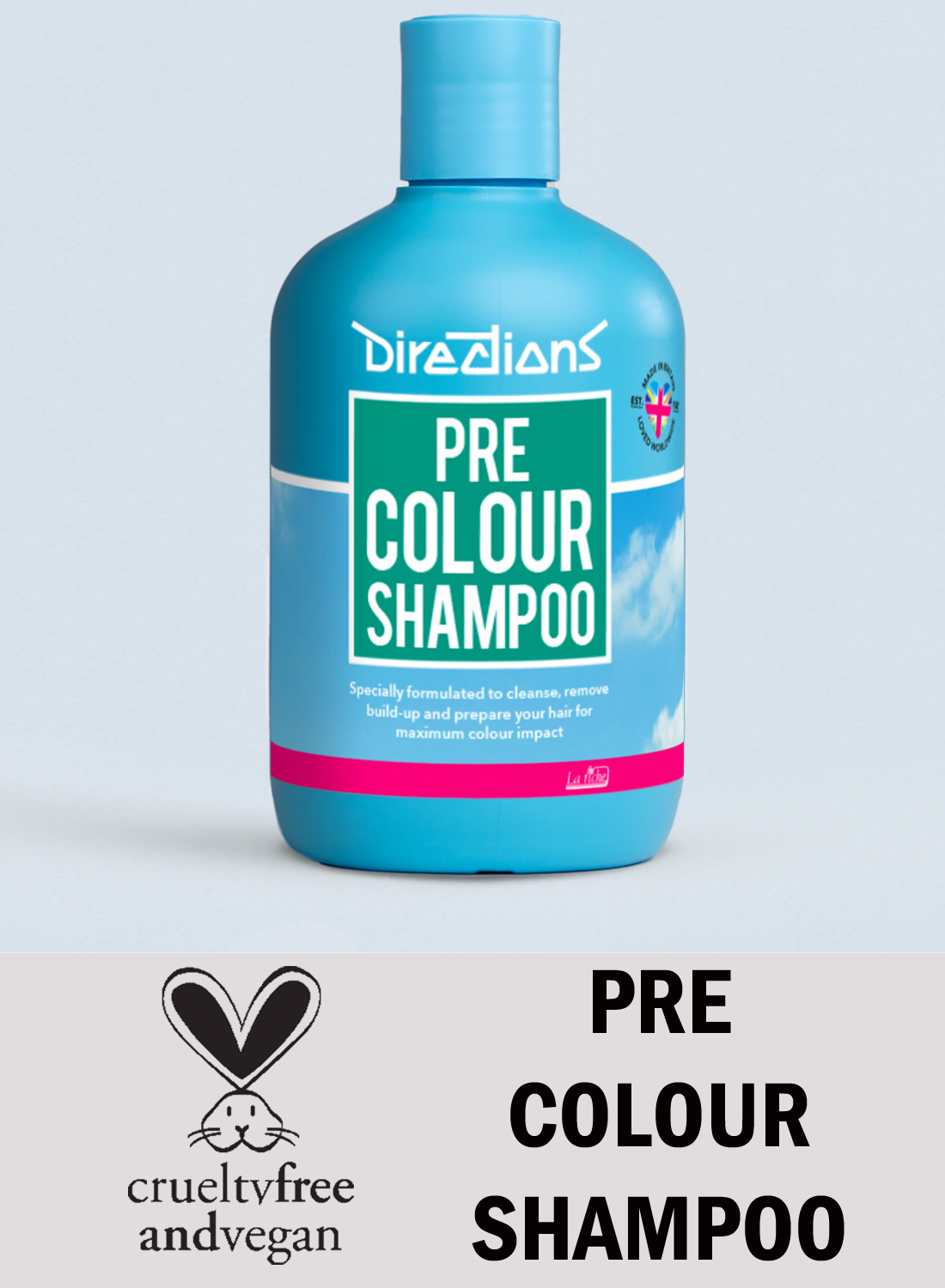 Brugsanvisning Pre Color Shampoo