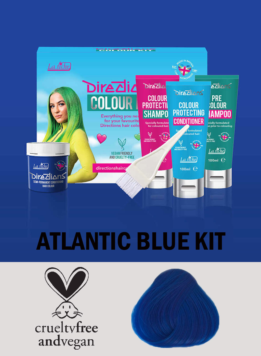 Vejledning Atlantic Blue-sæt