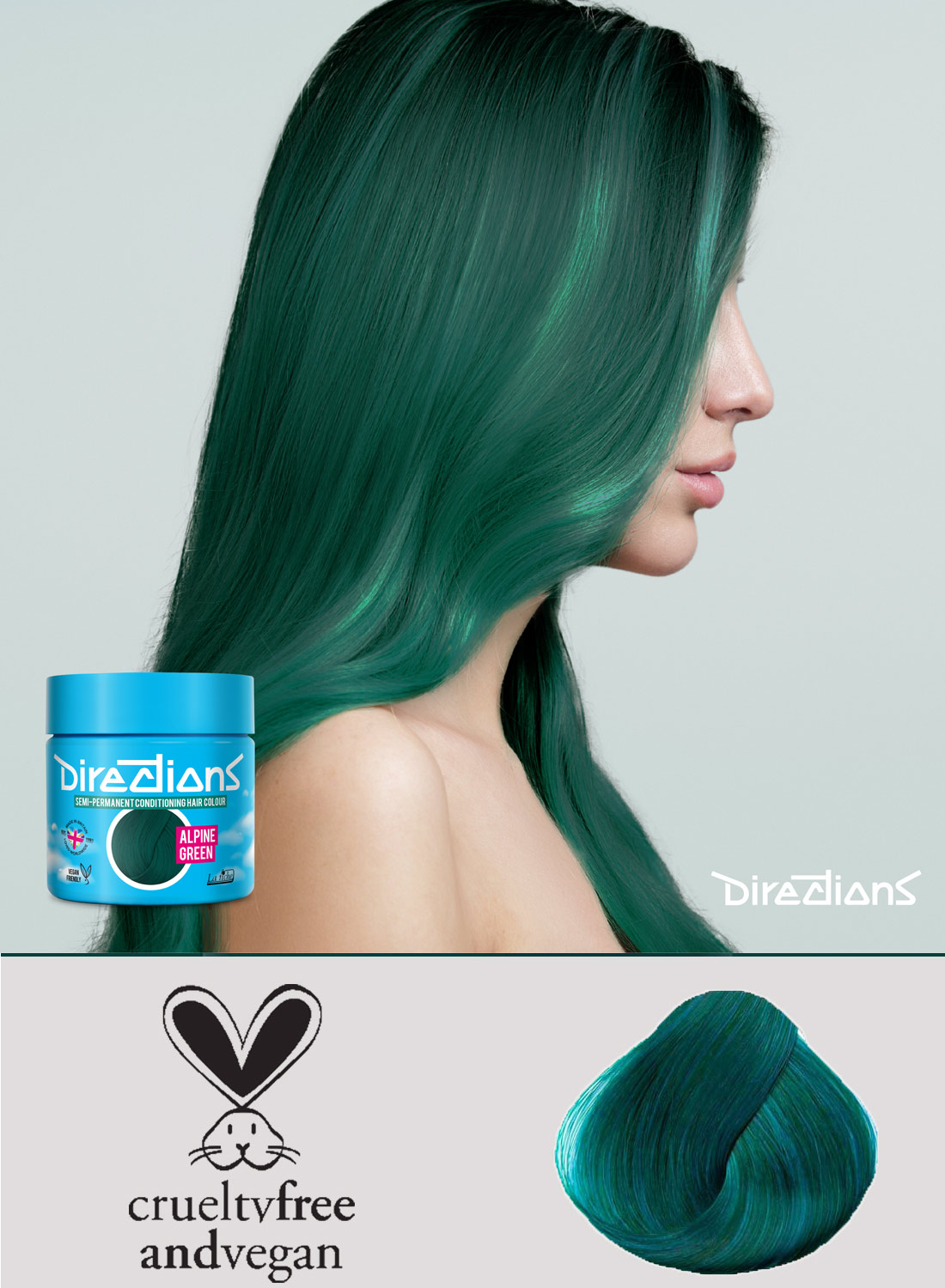 Vejvisning Alpine Green