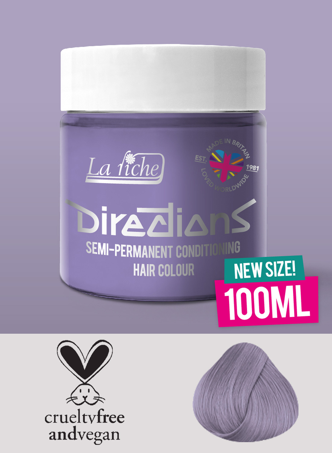 Vejledning Hårfarve Antik Mauve