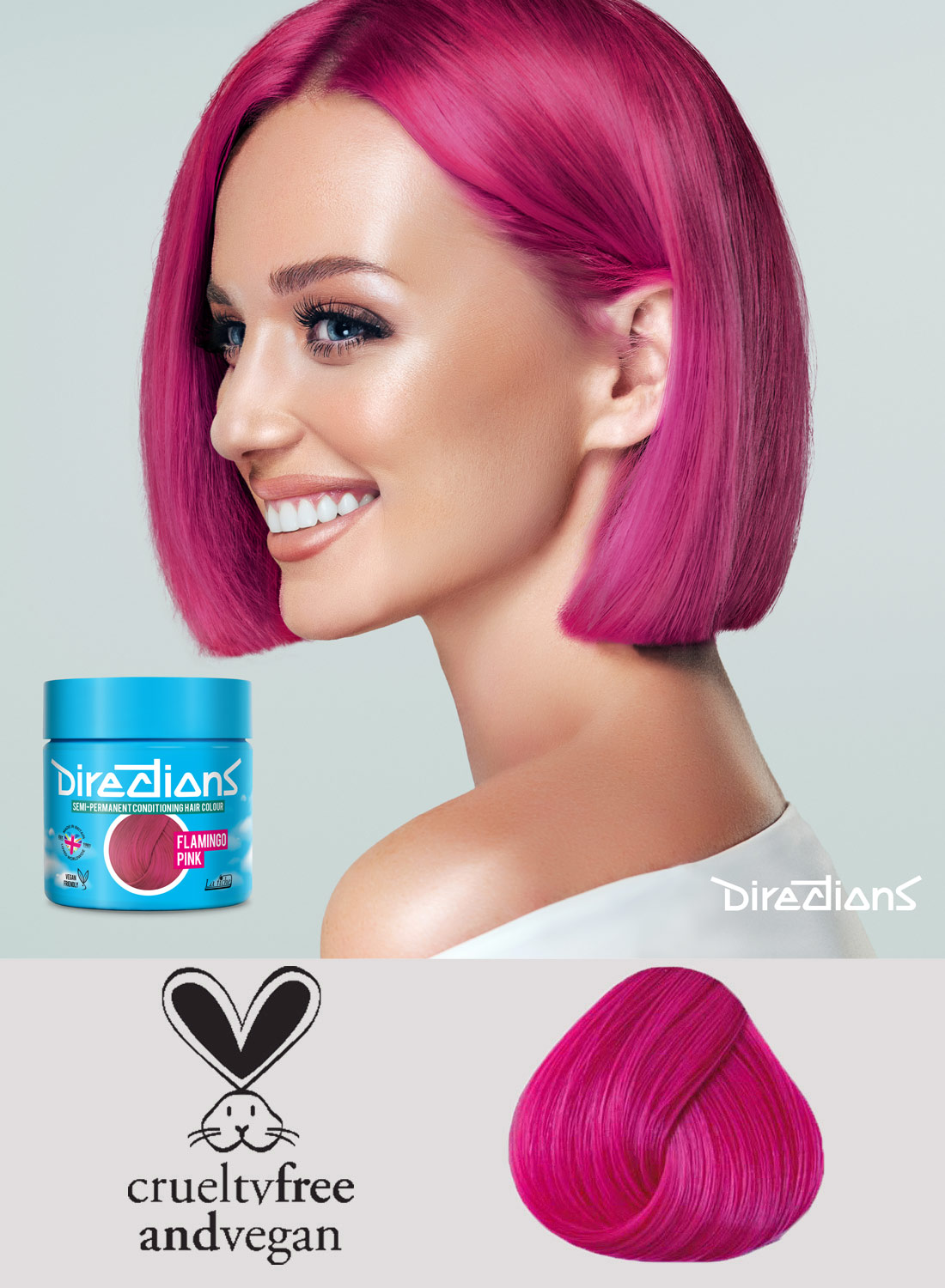 Vejvisning Flamingo Pink