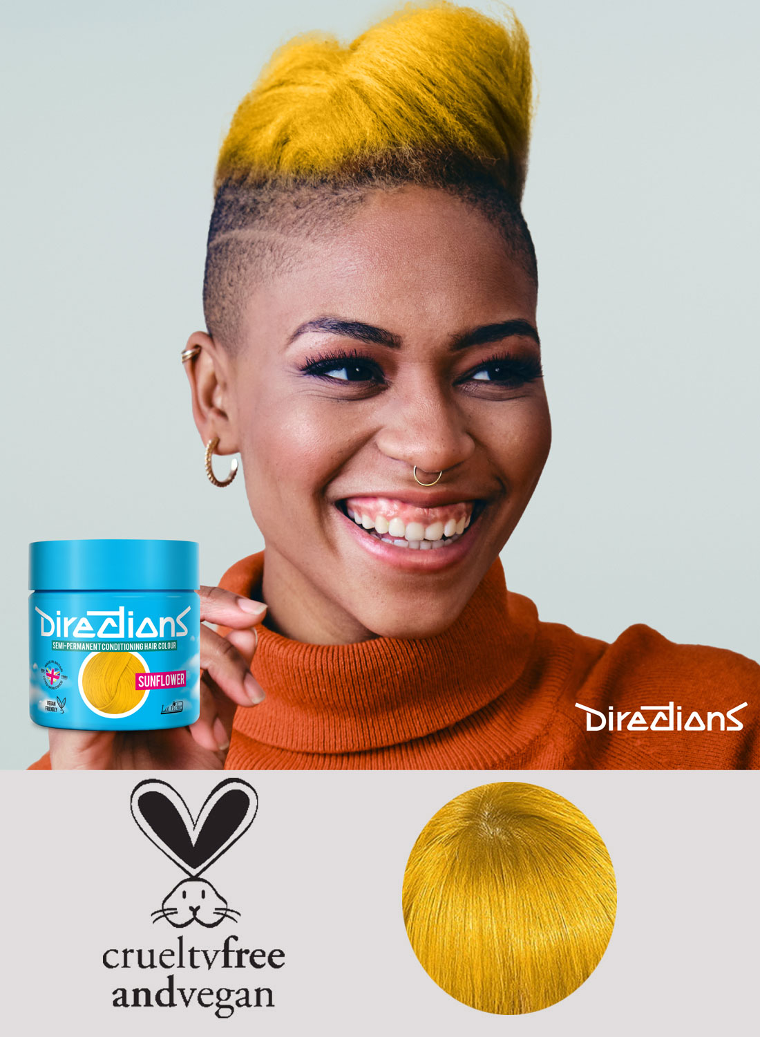 Vejledning Hårfarve Solsikke