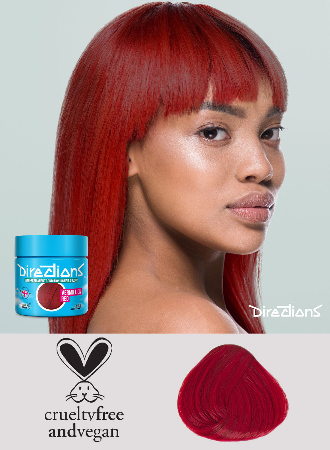 Vejvisning Vermillion Rød