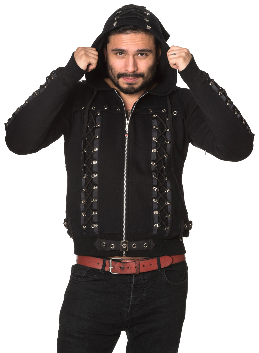 The Witcher sort unisex hættetrøje