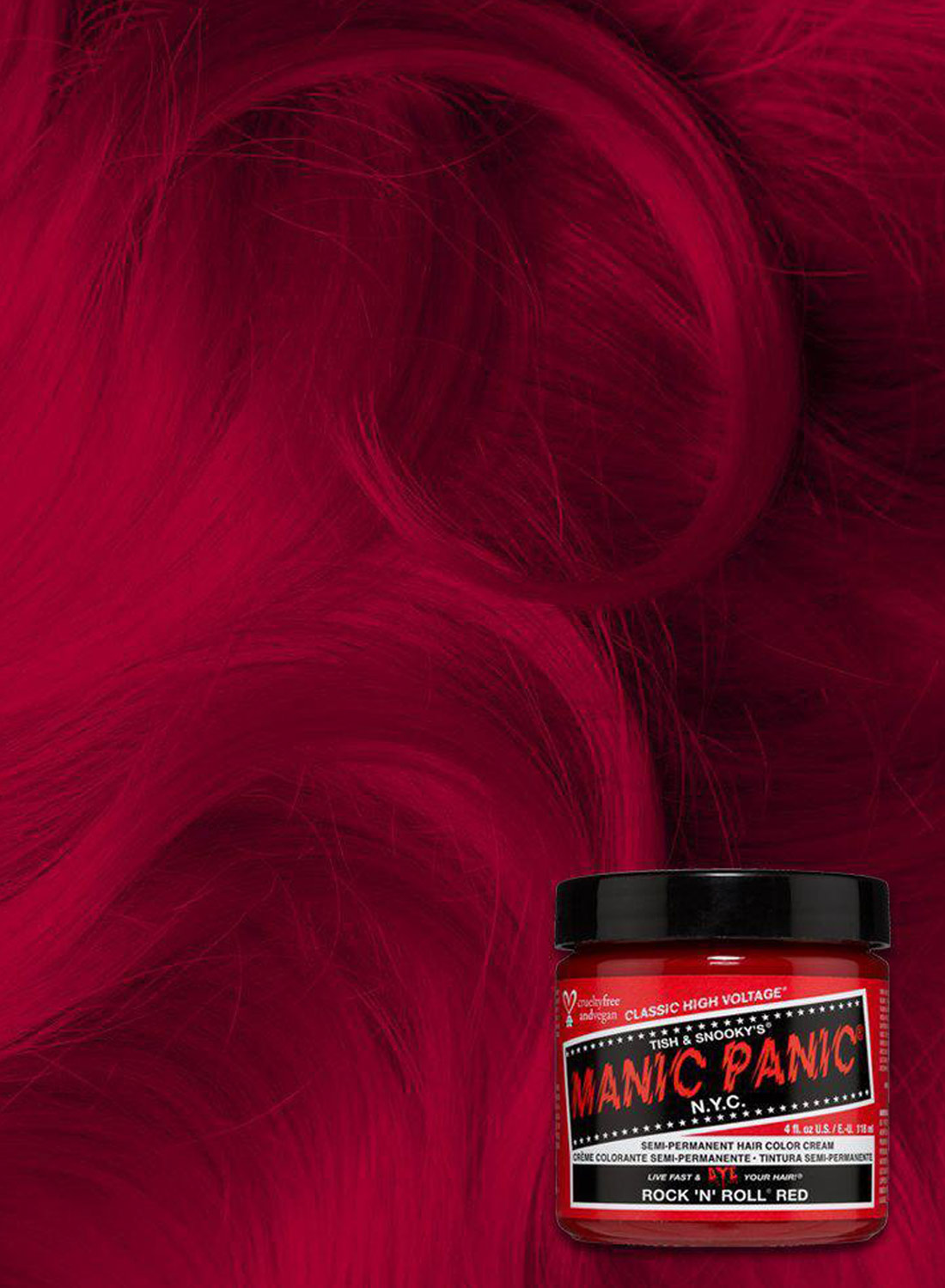 Klassisk Rock'n'Roll Rød