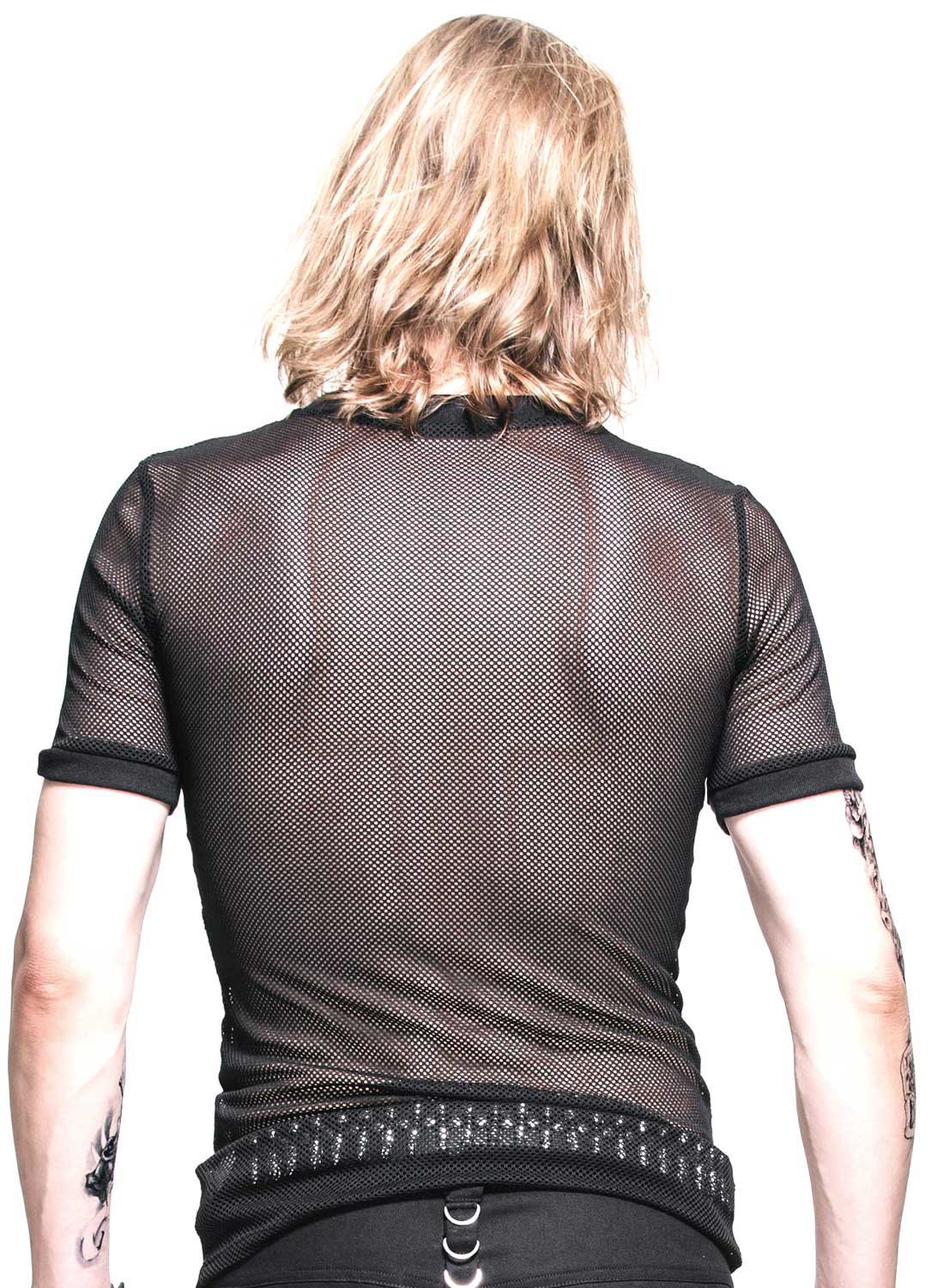 The Fallen Net T-shirt Sort - Billede 2