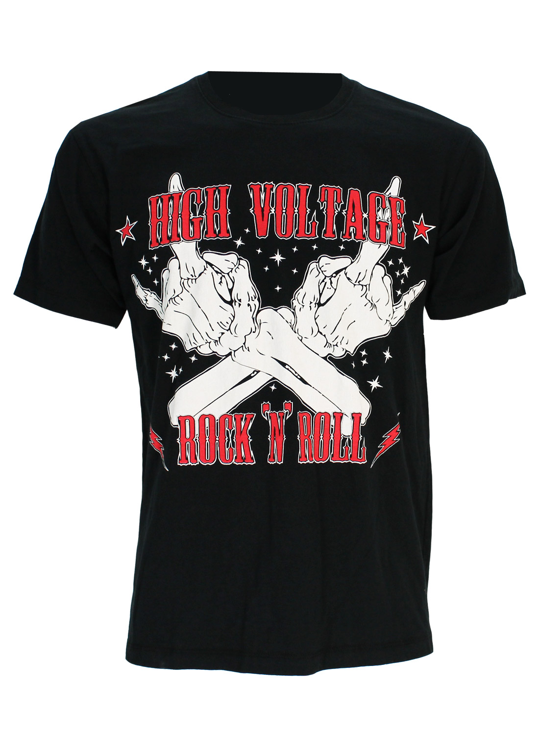 Restless 'N' Wild Metal Horns T-shirt Sort