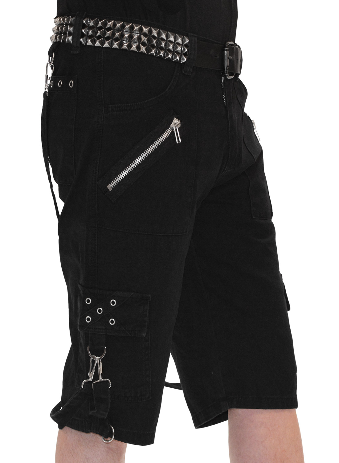 Slayer Bondage shorts Sort - Billede 2