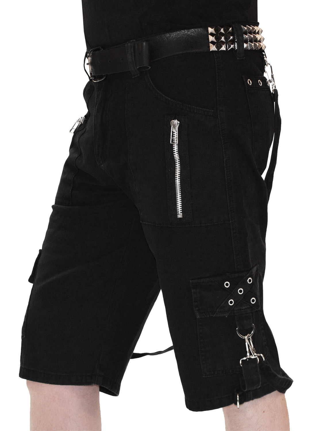 Slayer Bondage shorts Sort - Billede 3