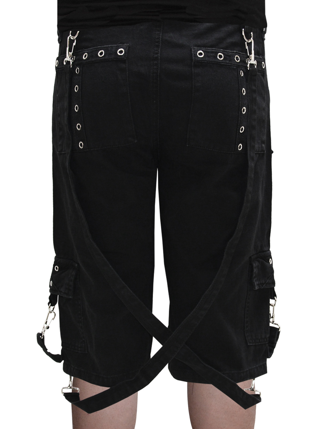 Slayer Bondage shorts Sort - Billede 4