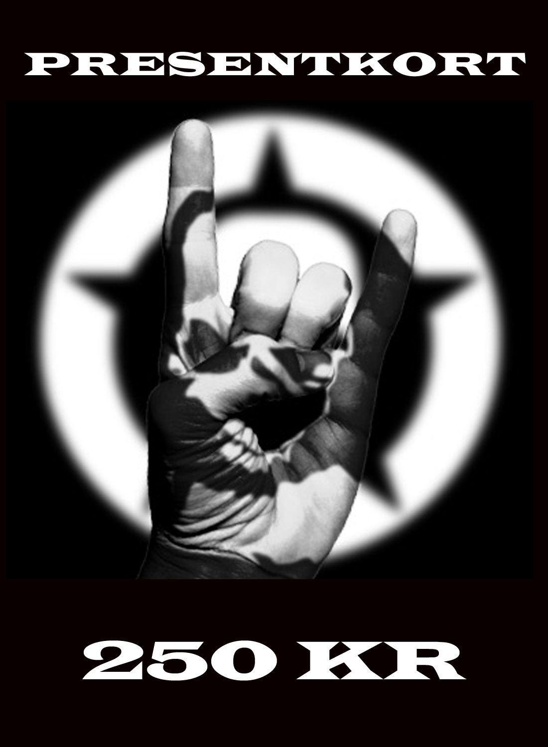 Shock Store gavekort mellemstort