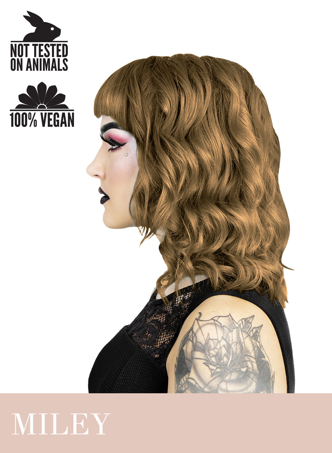 Hermans Miley Milk Tea Brun Hårfarve