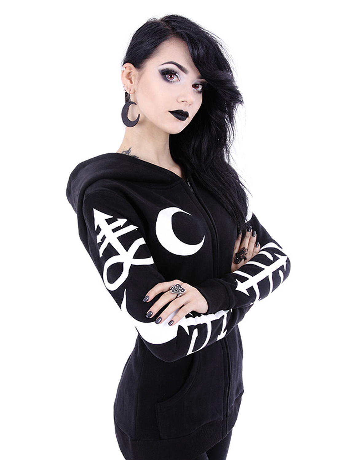 Restyle hættetrøje med okkulte symboler - Billede 2