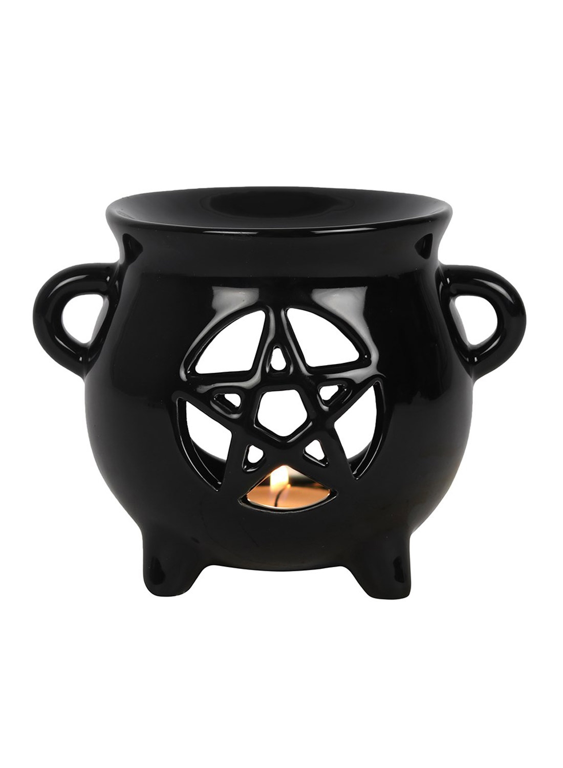 Pentagram Cauldron Oliebrænder