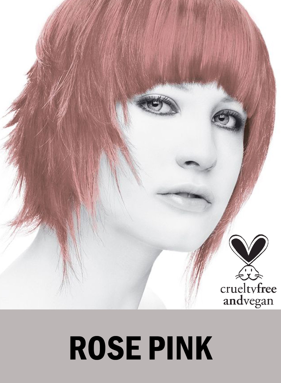 Hårfarve Stjernerosa Pink