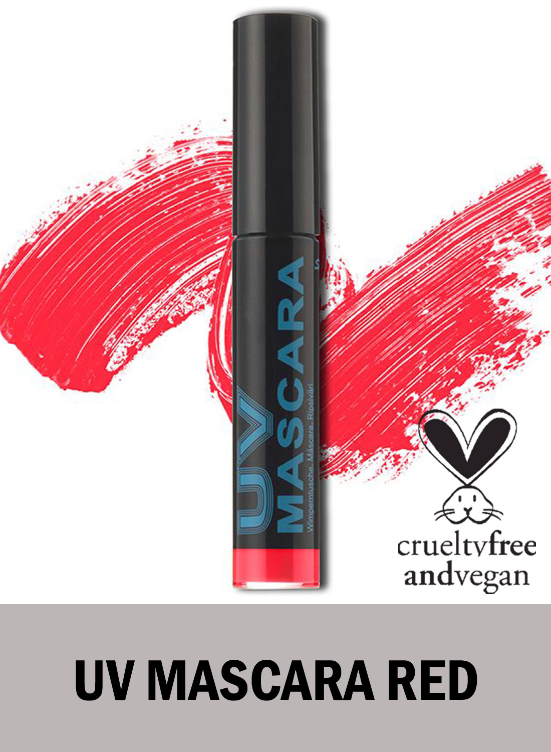 Stargazer UV Mascara Rød