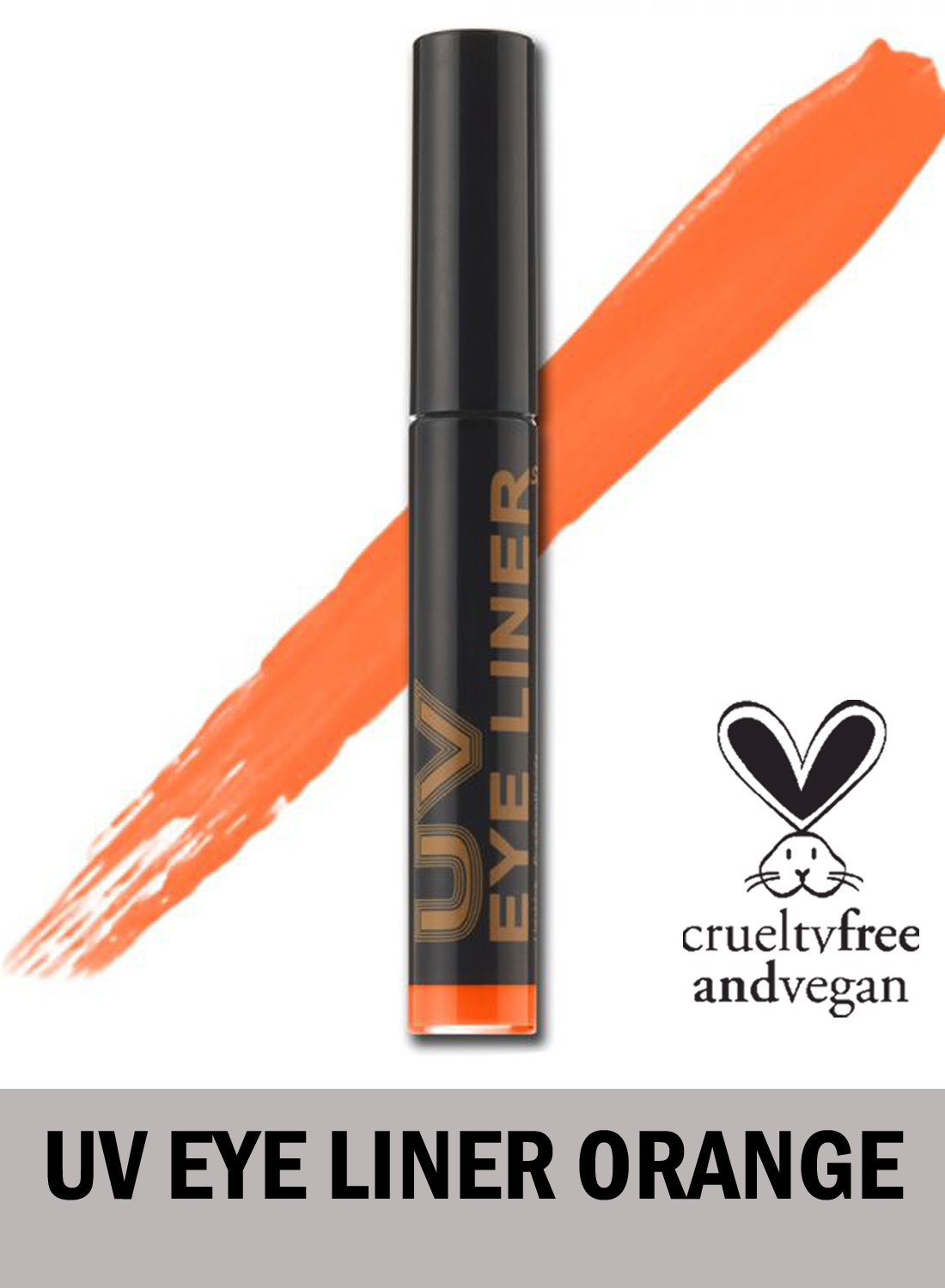 Stargazer UV flydende eyeliner orange
