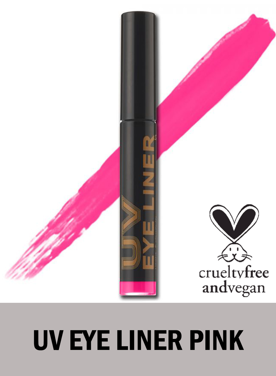 Stargazer UV flydende eyeliner pink