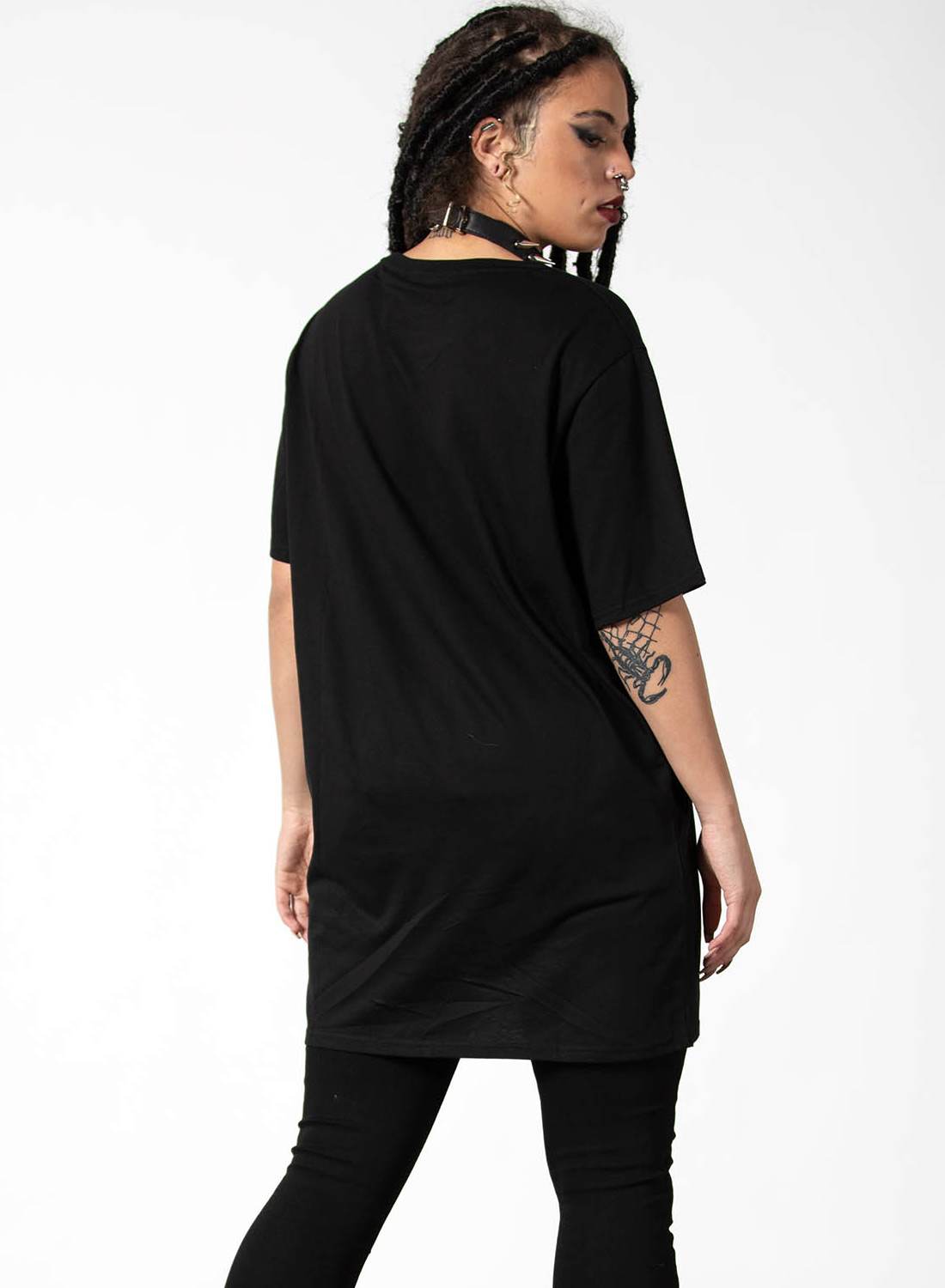 Killstar Dark Forces T-shirt Sort - Billede 3