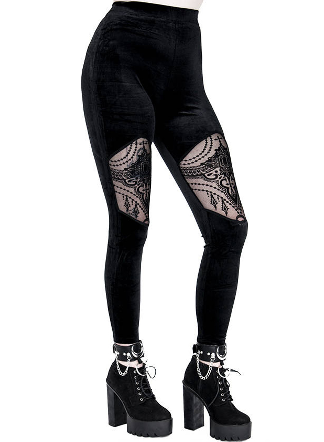 Restyle perlebesatte leggings