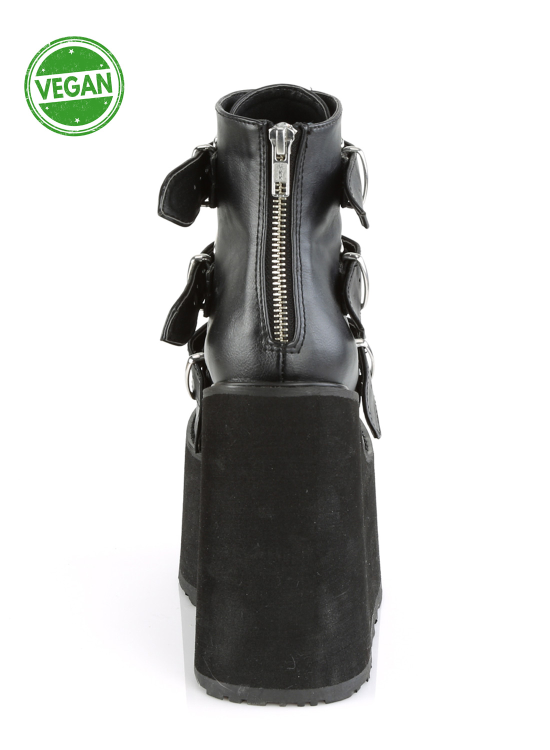 Demonia Swing-105 PU Sort - Billede 3