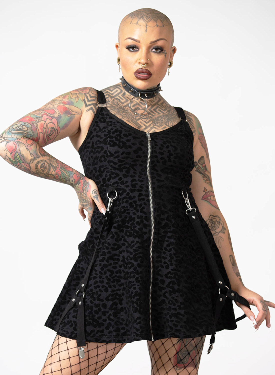 Feelin Purrty Skaterkjole