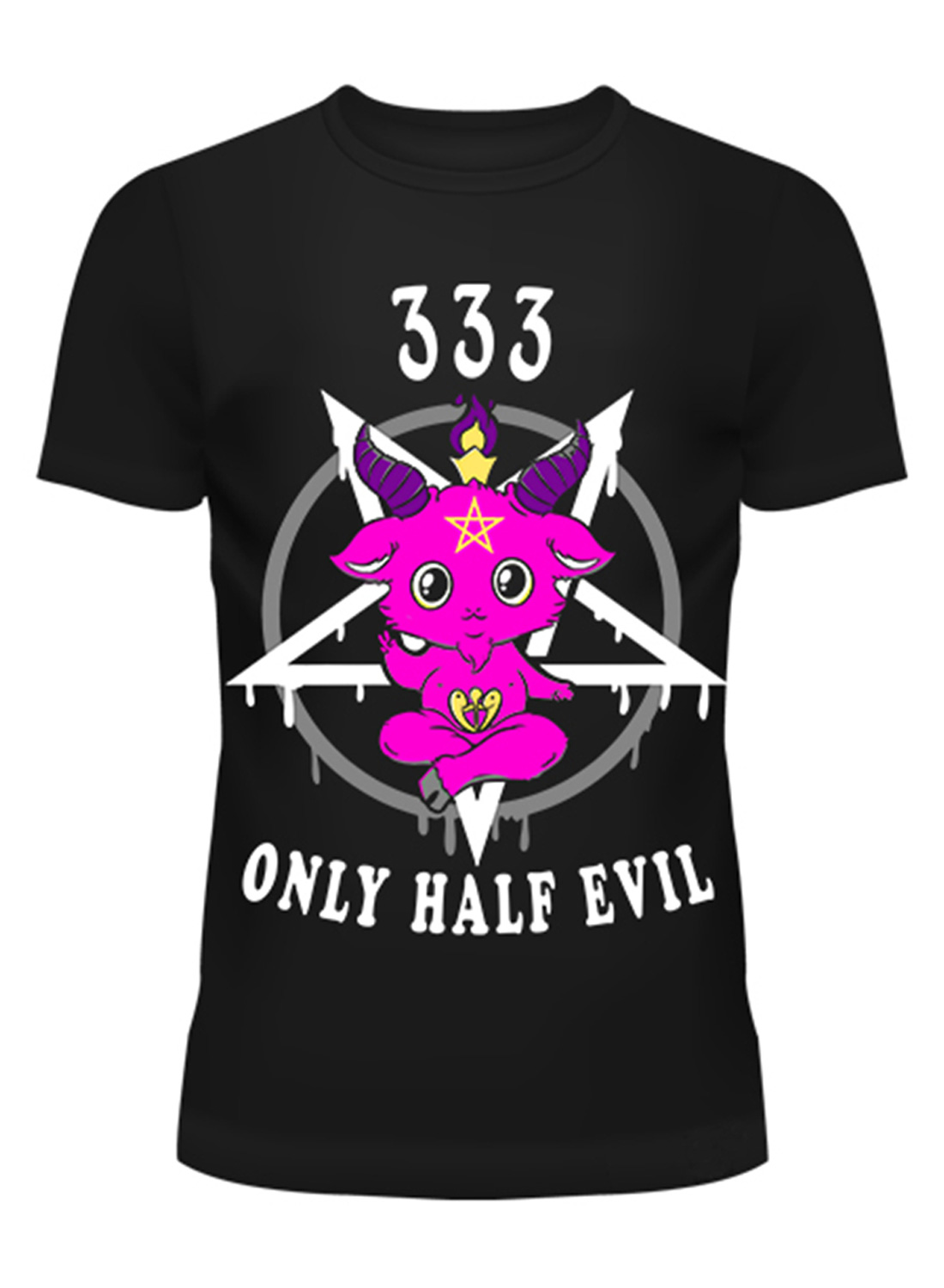 Halv ond T-shirt