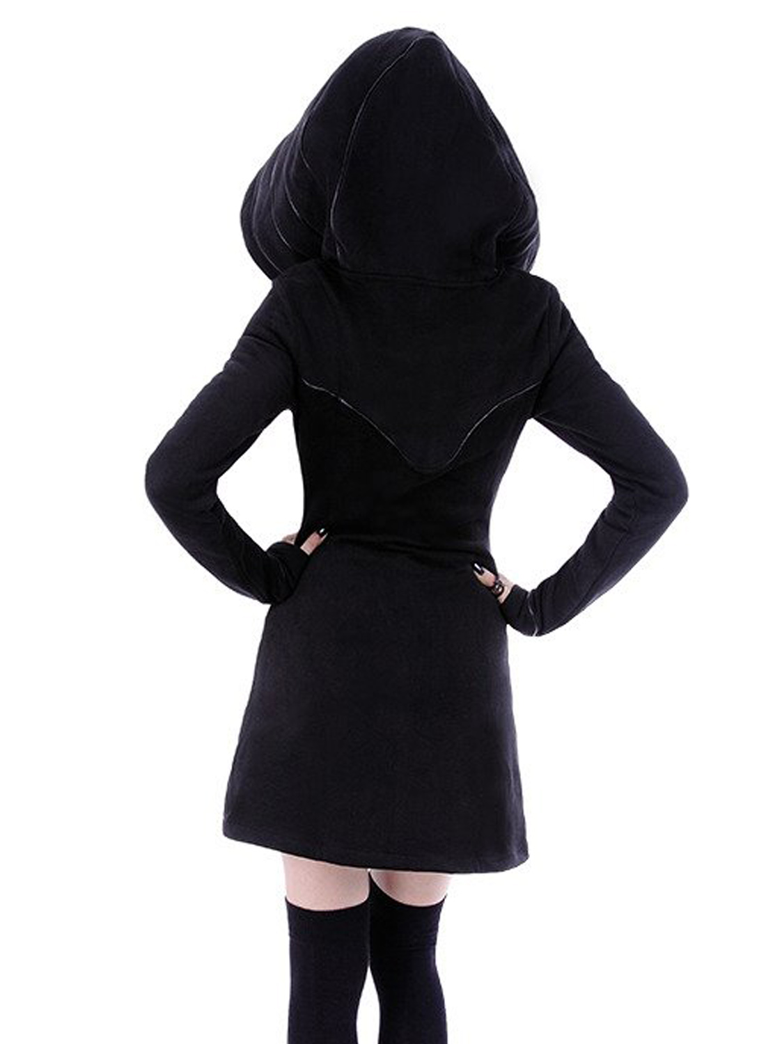 Restyle Sort Ridehætte - Billede 4