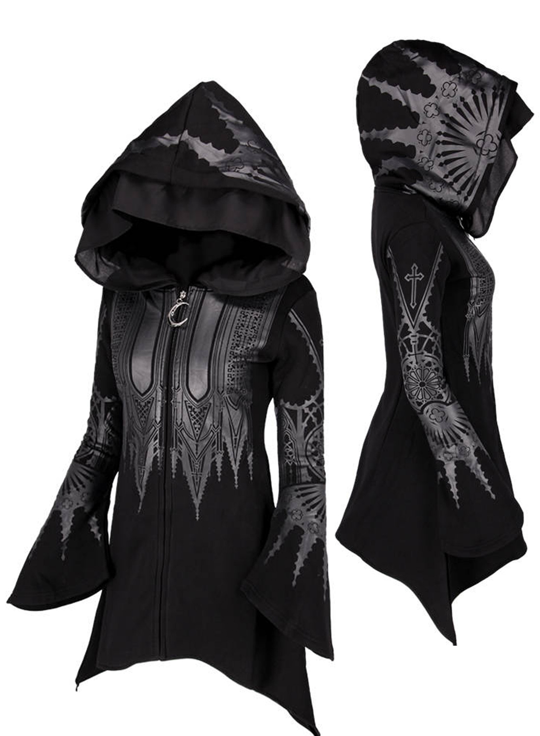 Restyle Cathedral-hættetrøje