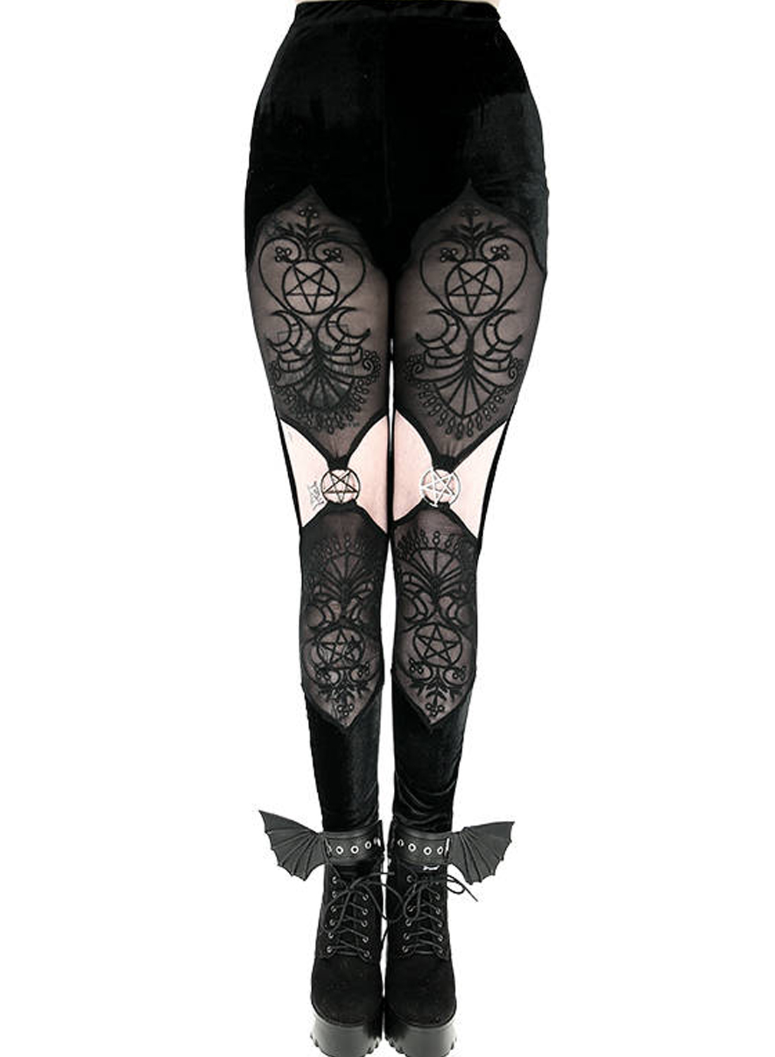 Restyle fløjls Vesper leggings