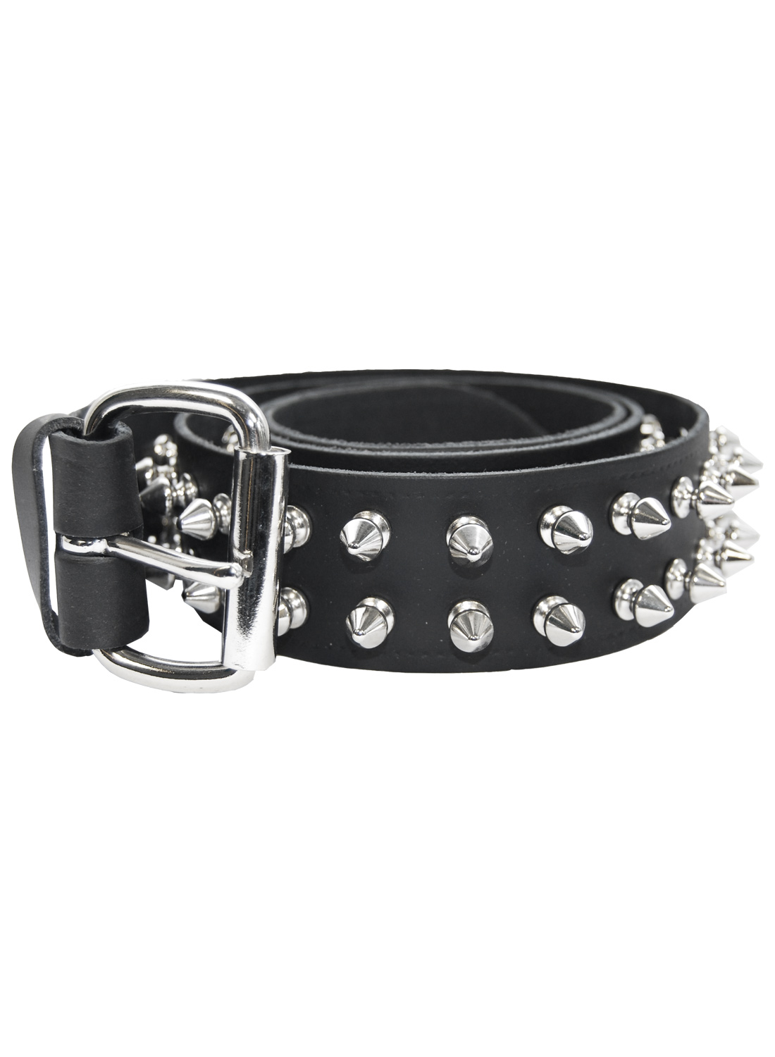 2-rækket spike-stud bælte