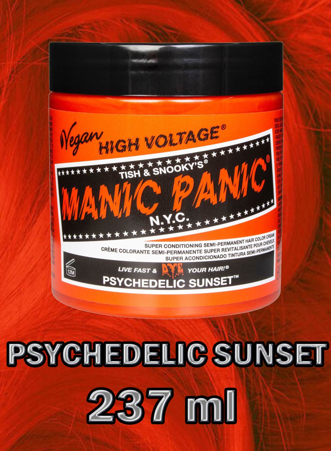 237 ml klassisk psykedelisk solnedgang