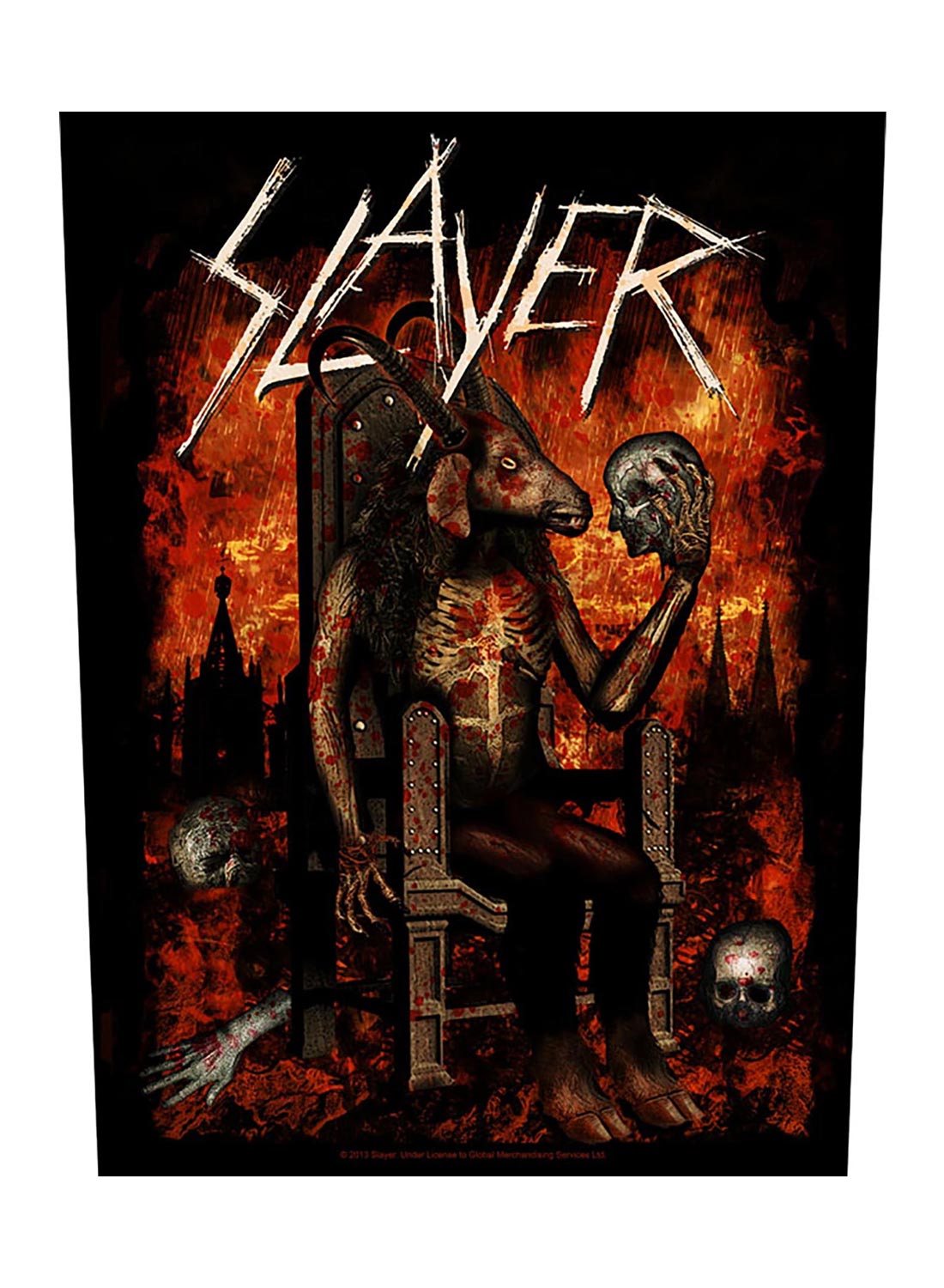 Slayer Throne Bagmærke