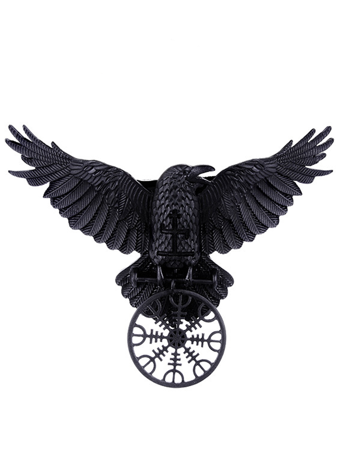 Helm of Awe Raven hårspænde