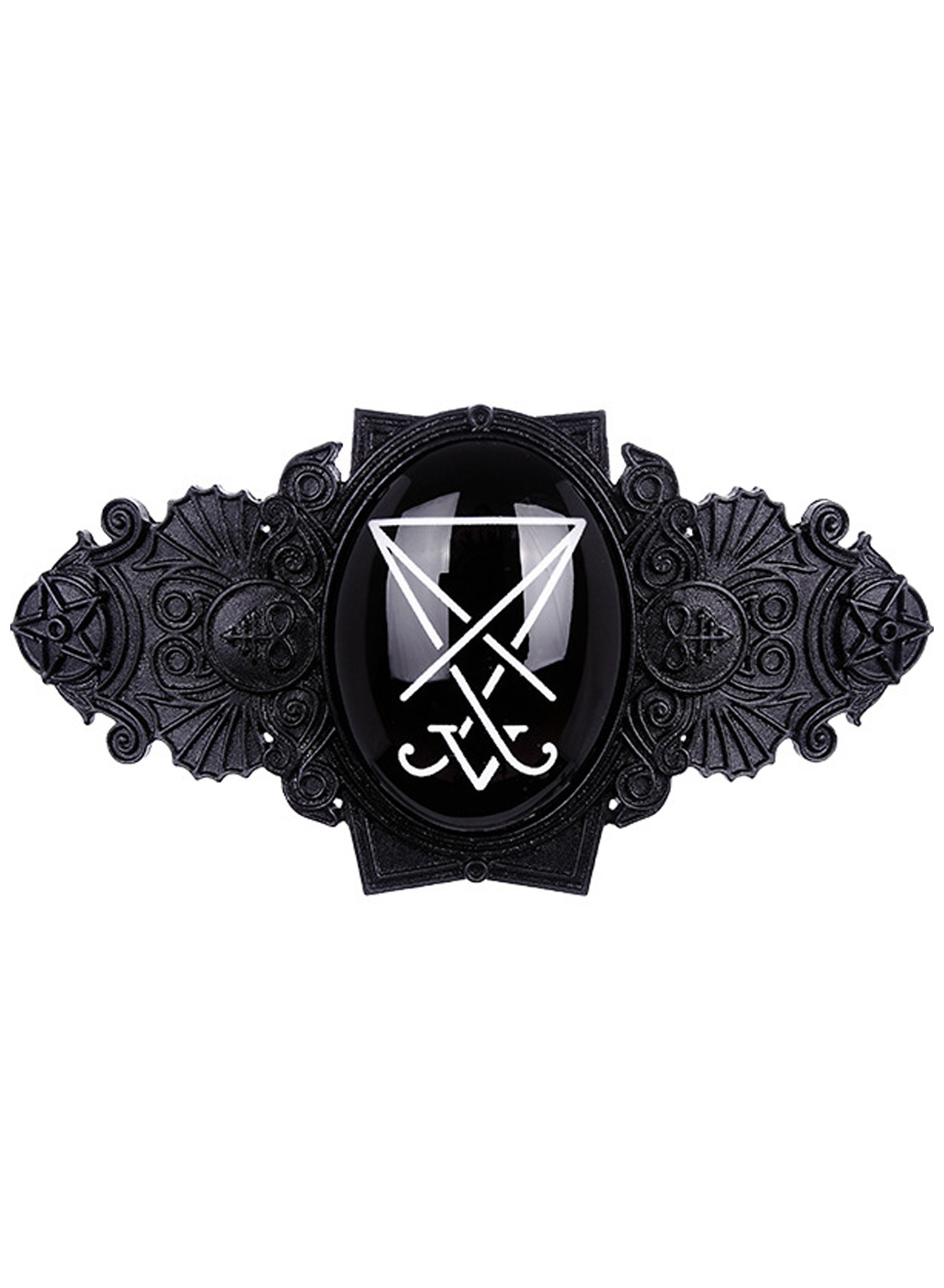 Sort Lucifer Hårspænde