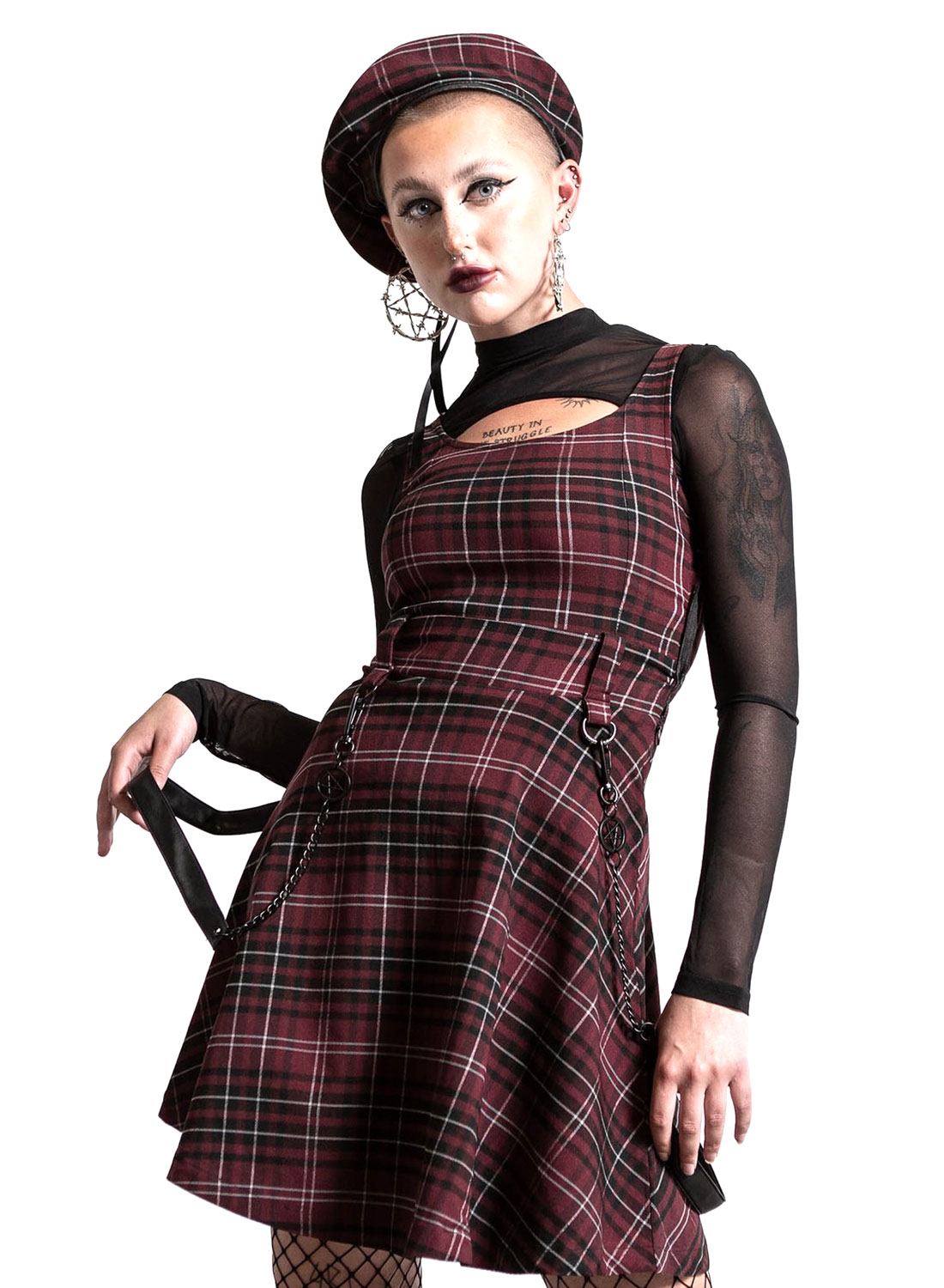 Crash Rød Skaterkjole