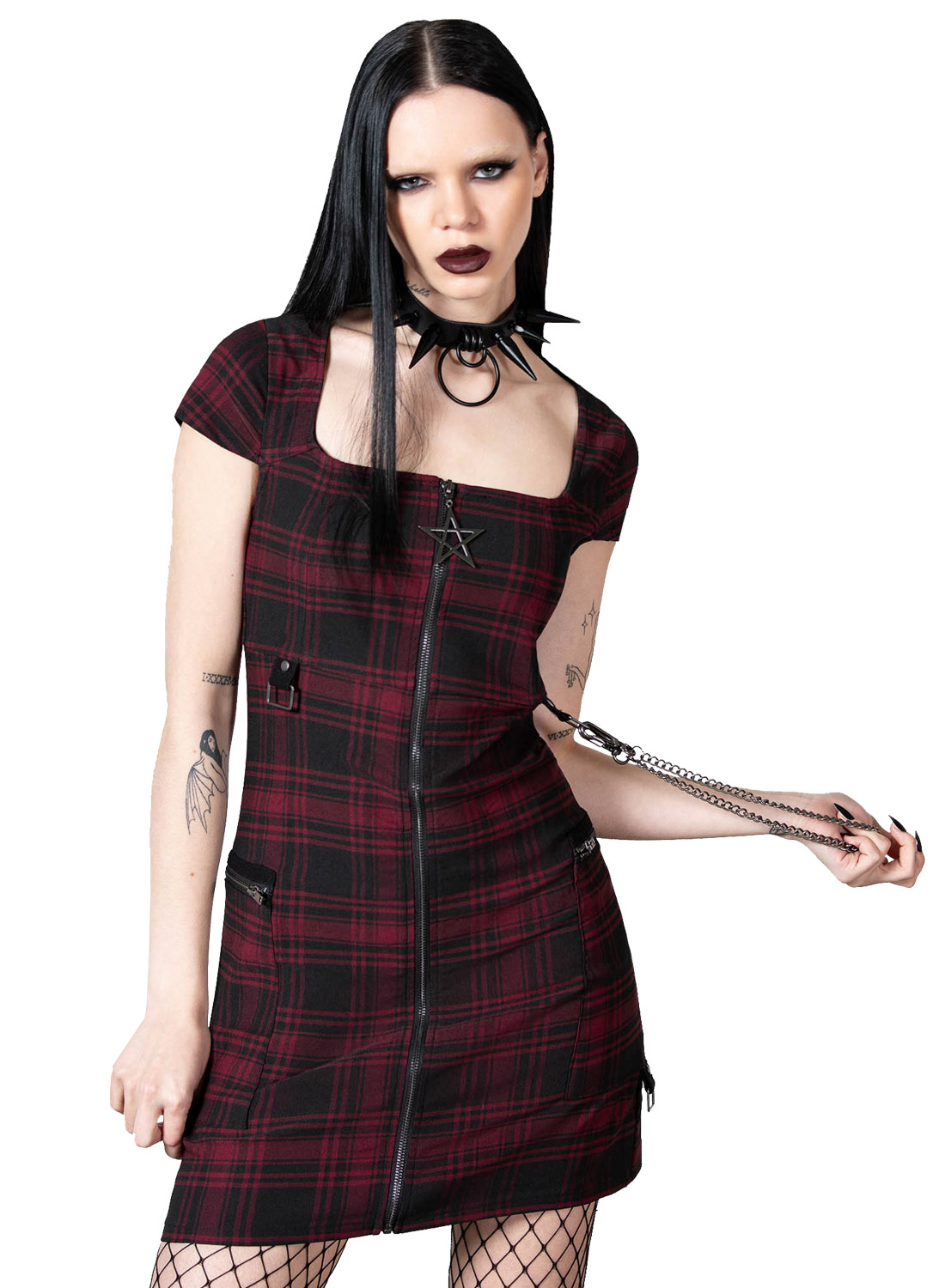 Spell Yeah Crimson Kjole