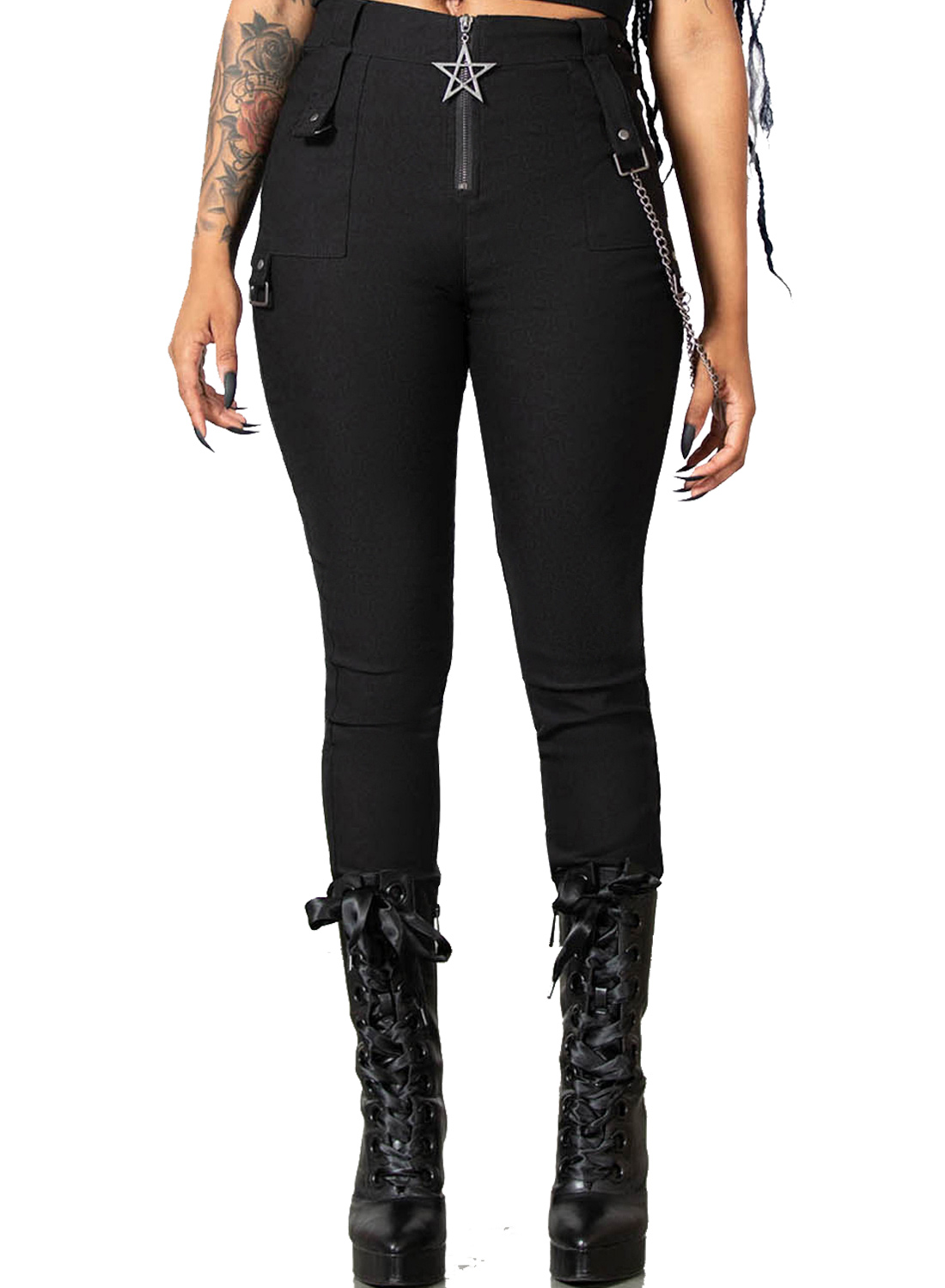 Tartararkistbukser Sorte