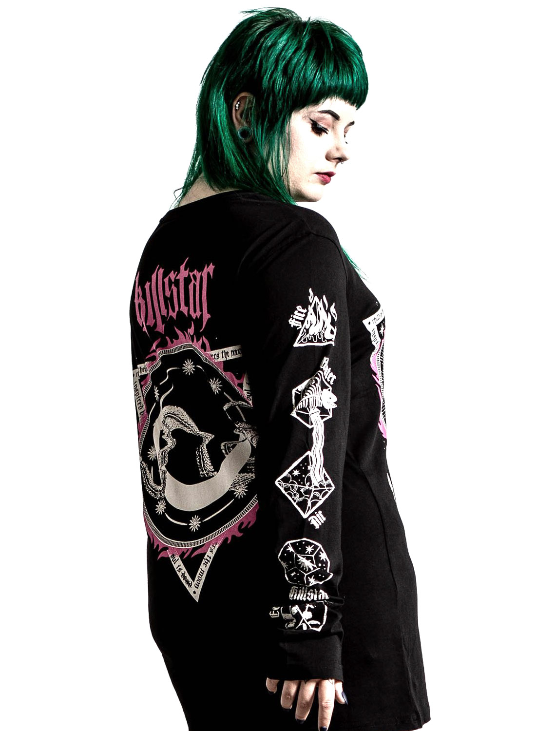 Mediter langærmet top - Billede 2