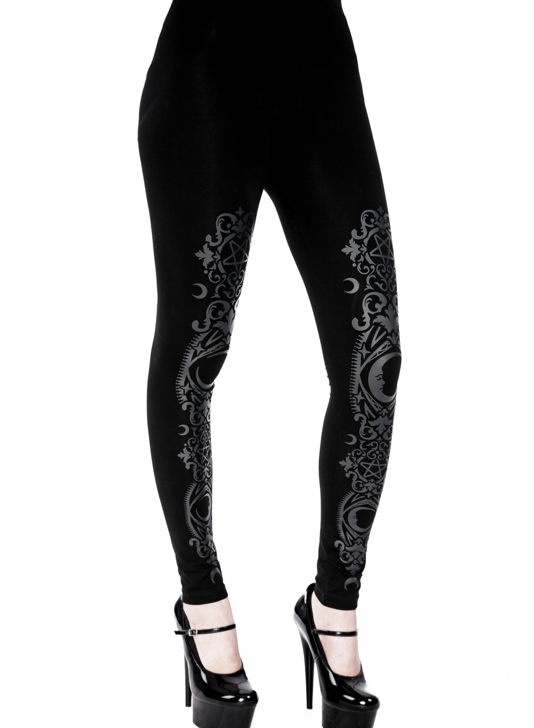 Gotiske barokleggings - Billede 3